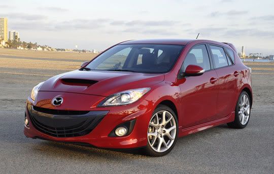 Mazda Speed 3 front left Mazda Speed 3 front left