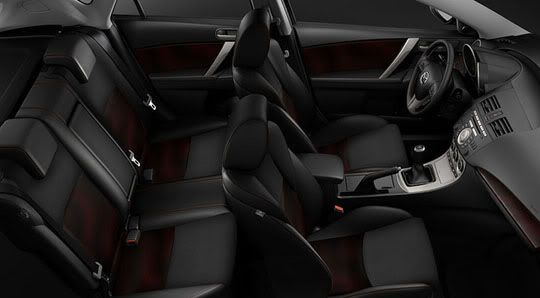 Mazda Speed 3 seats Mazda Speed 3 seats