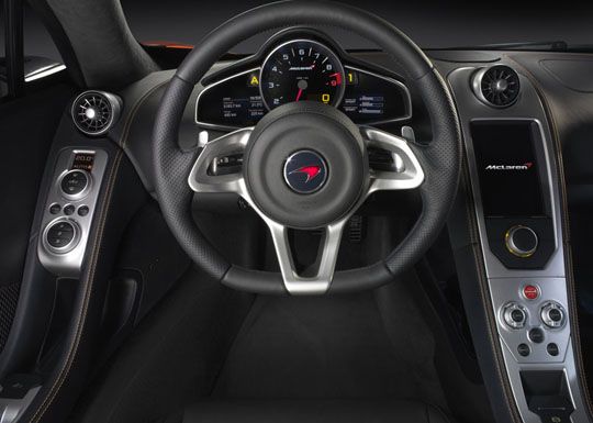McLaren MP4-12C dashboard McLaren MP4-12C dashboard