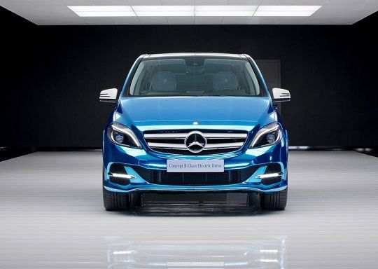 Mercedes-Benz B-Class Electric front Mercedes-Benz B-Class Electric front
