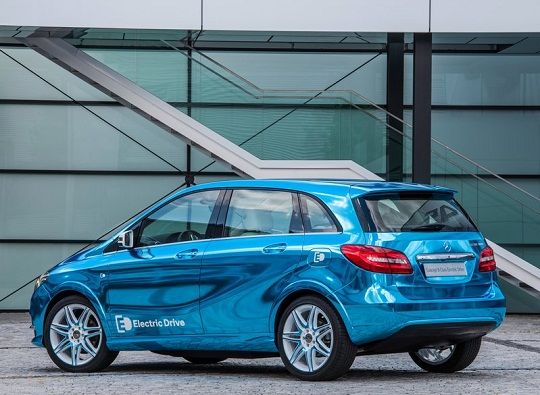 Mercedes-Benz B-Class Electric rear Mercedes-Benz B-Class Electric rear