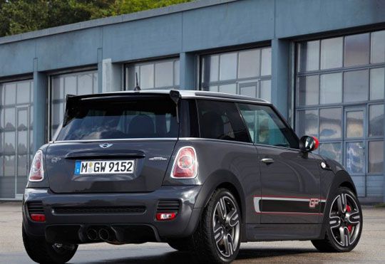 Mini John Cooper Works GP rear view Mini John Cooper Works GP rear view