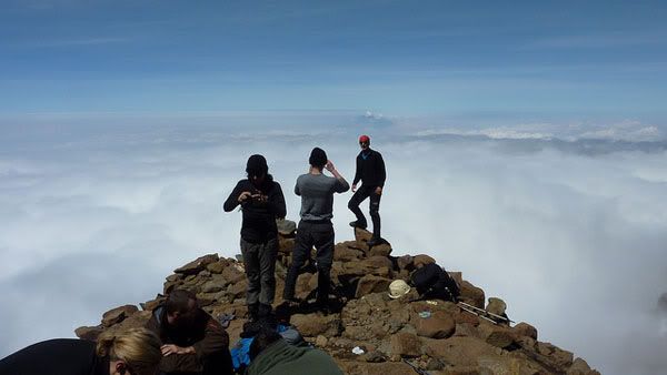 Mountain Kilimanjaro, Tanzania. You can even touch the clouds! Mountain Kilimanjaro, Tanzania. You can even touch the clouds!