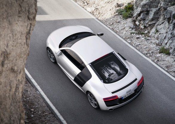 New Audi R8 Top View