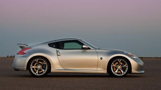 Nissan 370z Nismo side view Nissan 370z Nismo side view