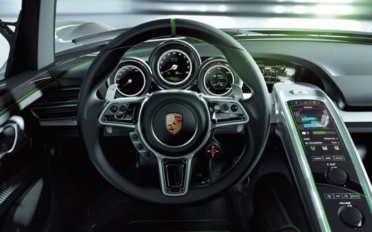 Porsche 918 Spyder hybrid steering wheel Porsche 918 Spyder hybrid steering wheel
