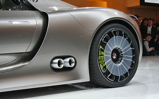 Porsche 918 Spyder hybrid wheel Porsche 918 Spyder hybrid wheel