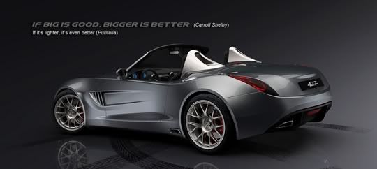Puritalia 427 rear left Puritalia 427 rear left