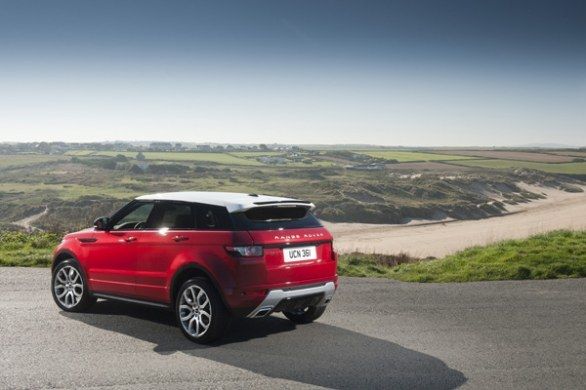 Range Rover Evoque Rear View