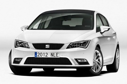 Seat Leon MY 2013 front view Seat Leon MY 2013 front view