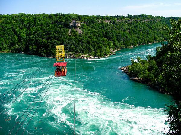 The Spanish Aerocar at Niagara Falls. Dont try this if you are afraid of heights! The Spanish Aerocar at Niagara Falls. Dont try this if you are afraid of heights!