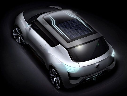 Ssangyong e-XIV above Ssangyong e-XIV above