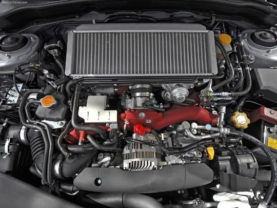 Subaru Impreza concept design engine Subaru Impreza concept design engine