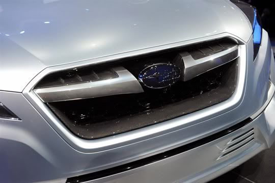 Subaru Impreza concept design front Subaru Impreza concept design front