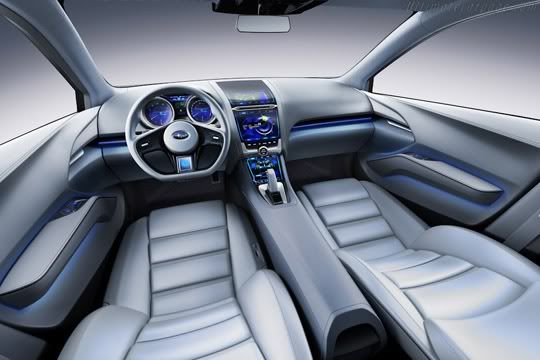 Subaru Impreza concept design interior Subaru Impreza concept design interior