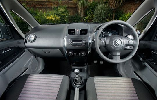Suzuki SX4 2.0 DDiS SZ5 4WD interior Suzuki SX4 2.0 DDiS SZ5 4WD interior