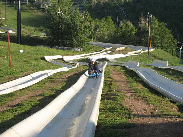 The quicksilver Alpine slide The quicksilver Alpine slide