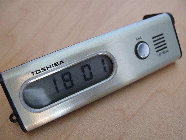 Toshiba travel alarm clock Toshiba travel alarm clock