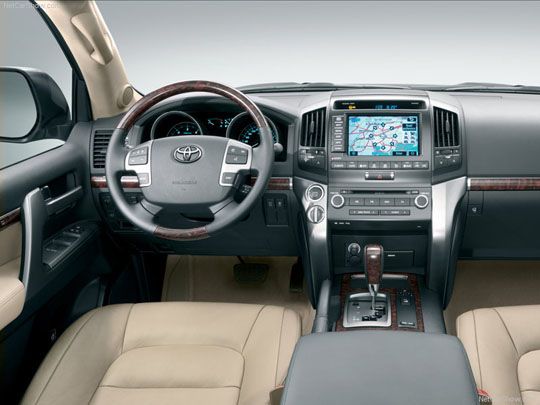 Toyota Land Cruiser interior Toyota Land Cruiser interior