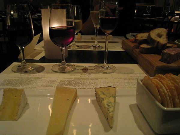 Wine and cheese Wine and cheese