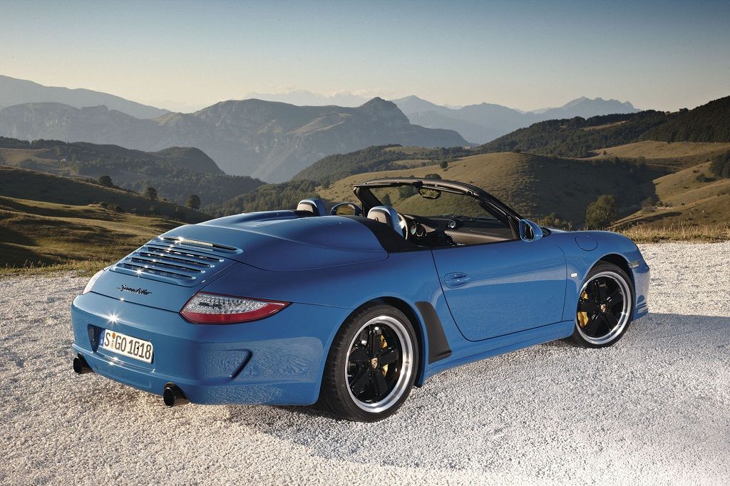Porsche Speedster rear view Porsche Speedster rear view