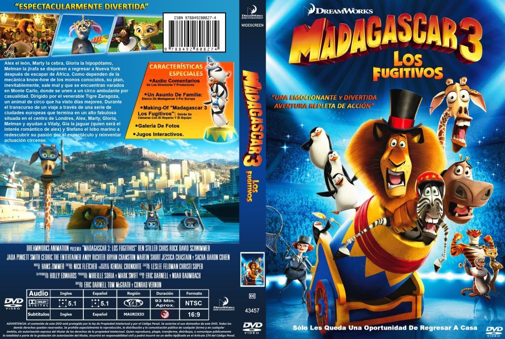 Madagaskar 3 Dvd5