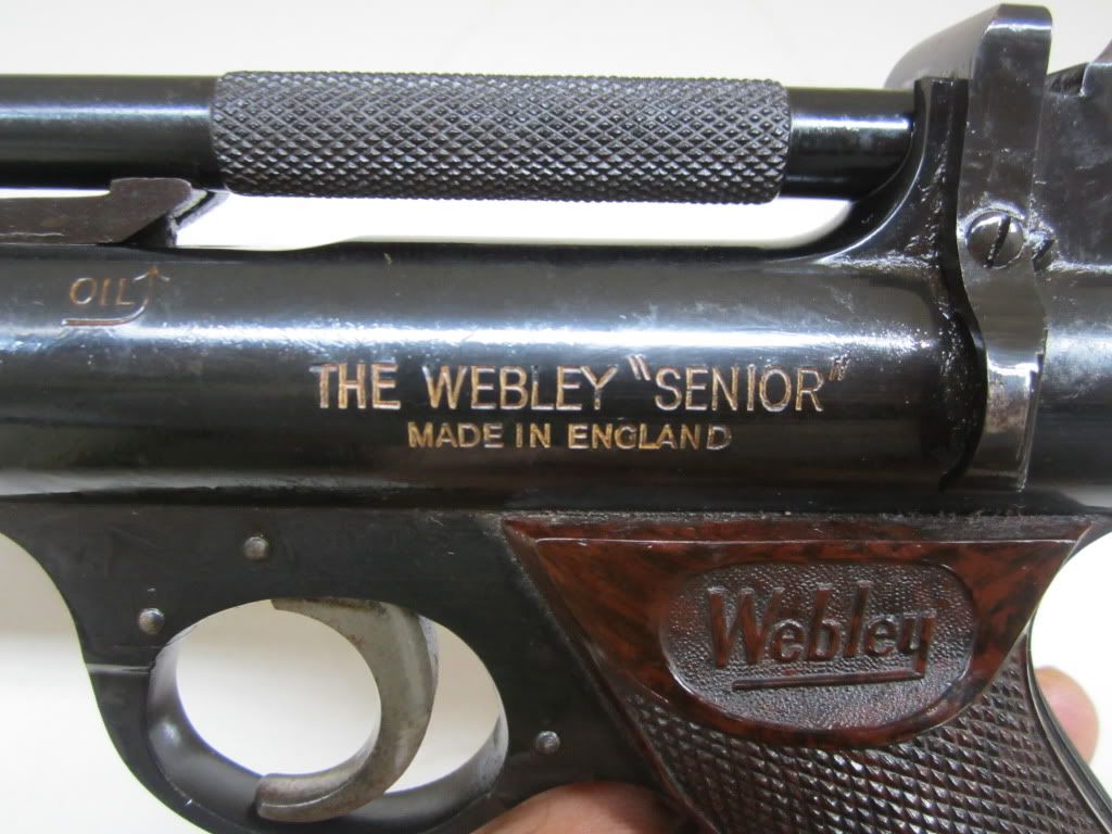 Webley service air rifle serial numbers