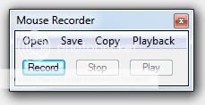 Mouse Script Recorder