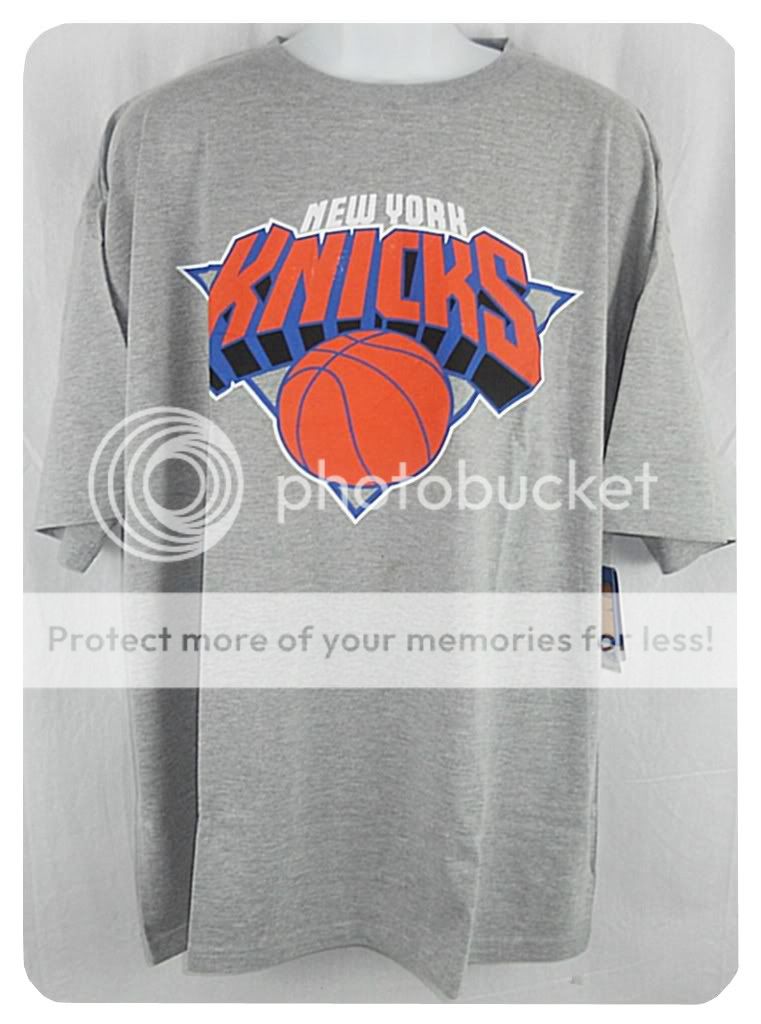 New York Knicks NBA Big Logo Tee Shirt Made by Majestic Big Tall Sizes