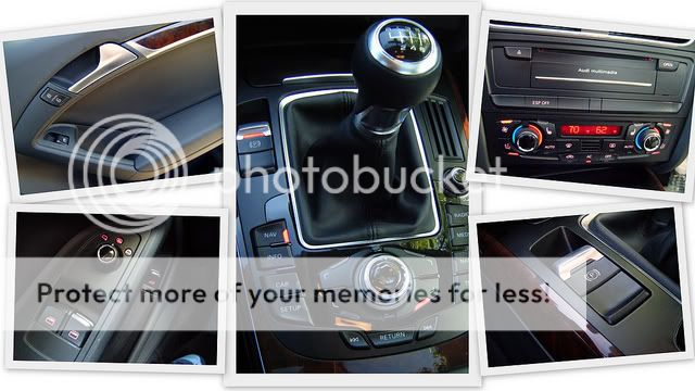 Audi A5 Interior details
