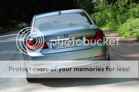 BMW Rear View ActiveHybrid 7