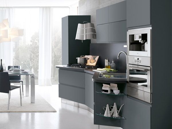 Bring model grey kitchen