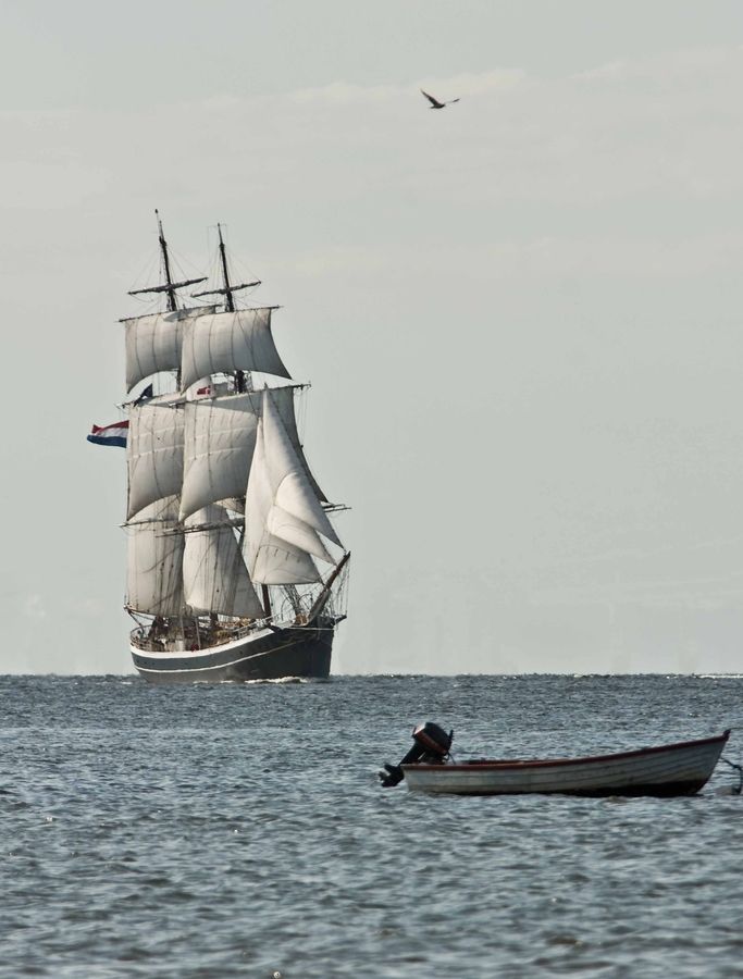 Cruising in the Mediterranean sea