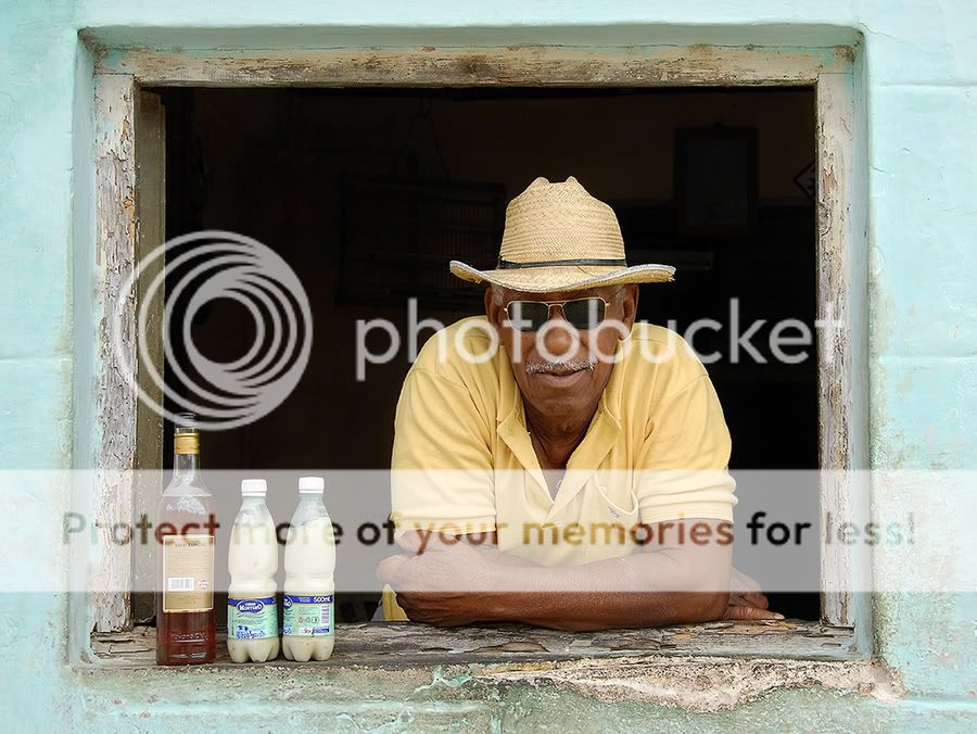 Cuban Rum Seller
