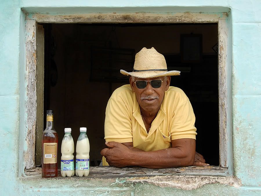 Cuban Rum Seller