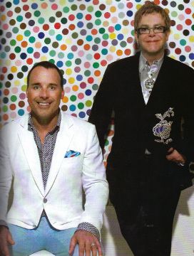 Elton John and his partner David Furnish