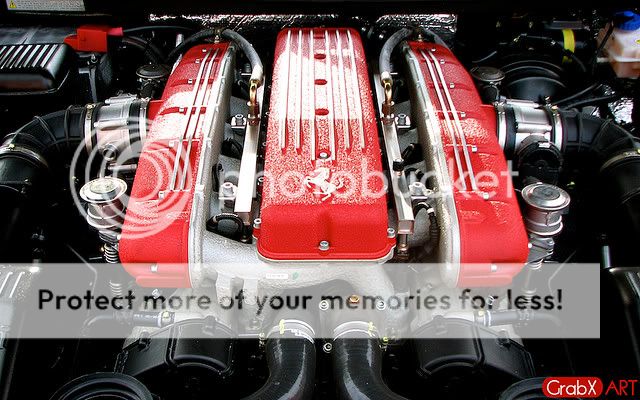 Ferrari 575 Superamerica engine