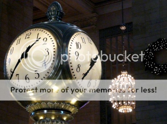 Grand Central Station famous clock