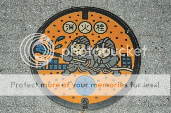 Japanese manhole designed