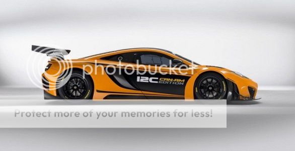 McLaren MP4-12C Can-Am Edition Side View