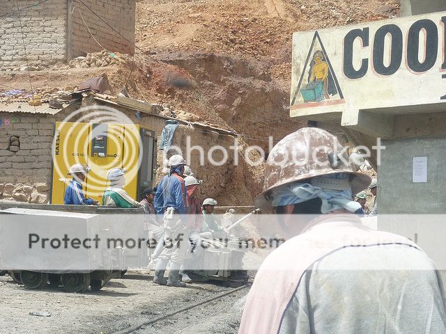 Mines in Potosi, Bolivia