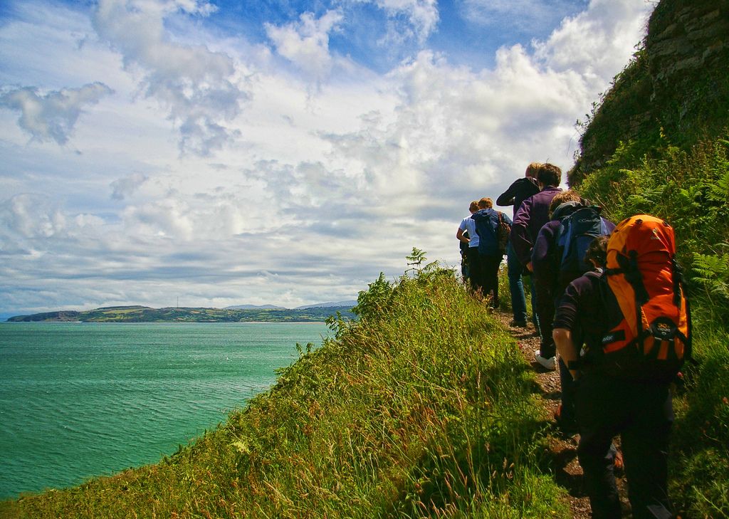 On the Isle of Anglesey coastal path