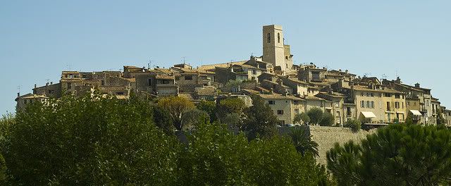 Panoramic view of St-Paul-de-Vence