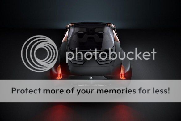 Peugeot Onyx Concept rear view