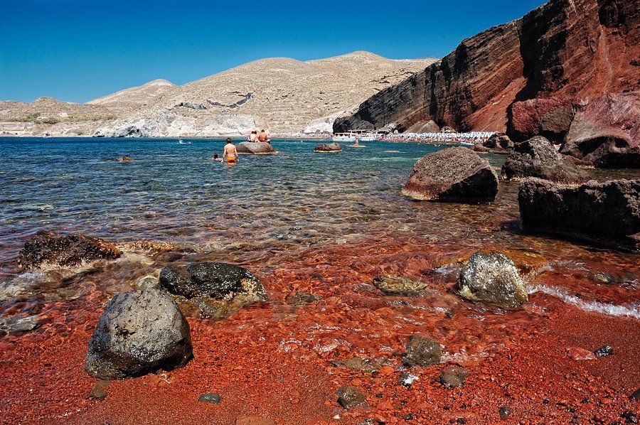 Red Beach Santorini