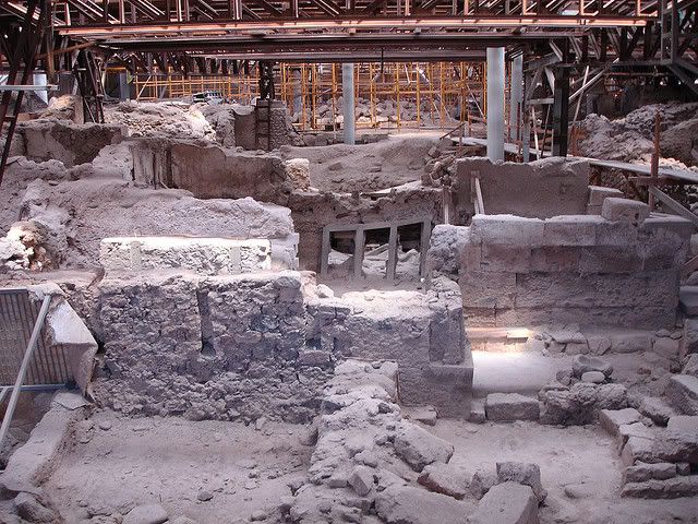 Ruins of Akrotiri Santorini