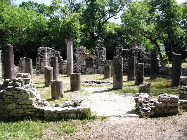 The Baptistry, Butrint National Park, Albania