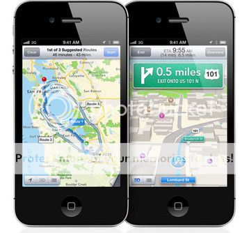 iOS 6 maps