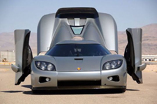 Koenigsegg CCX front view with doors open Koenigsegg CCX front view with doors open