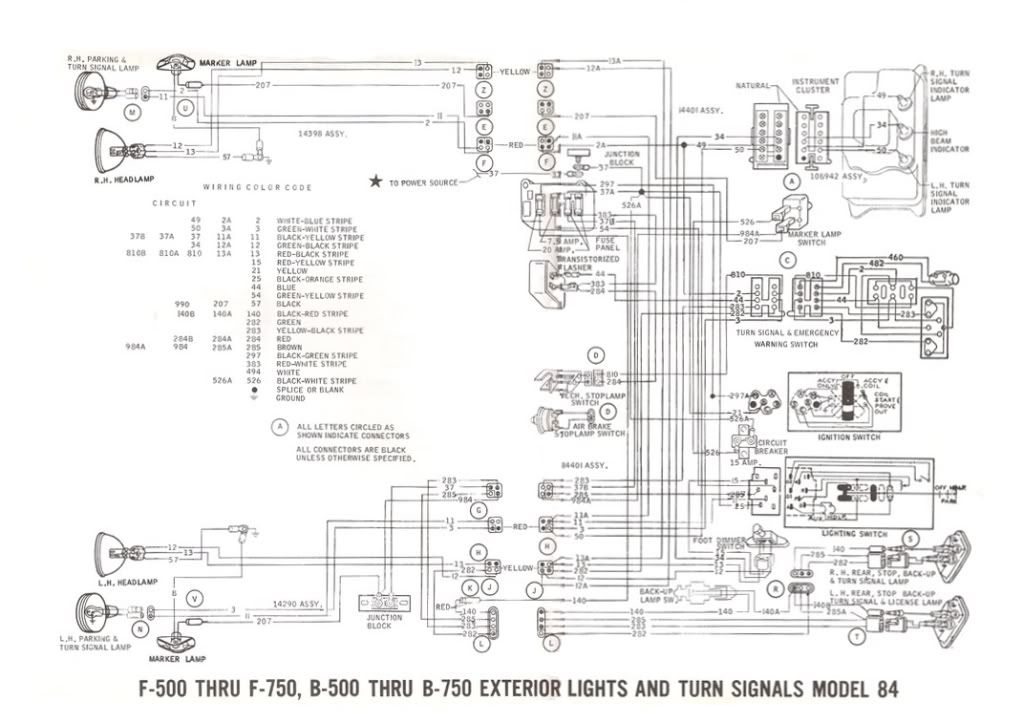 1990 Ford f700 wiring diagram #6